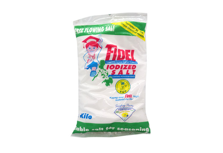 Fidel Iodized Salt Free Flowing 1kg